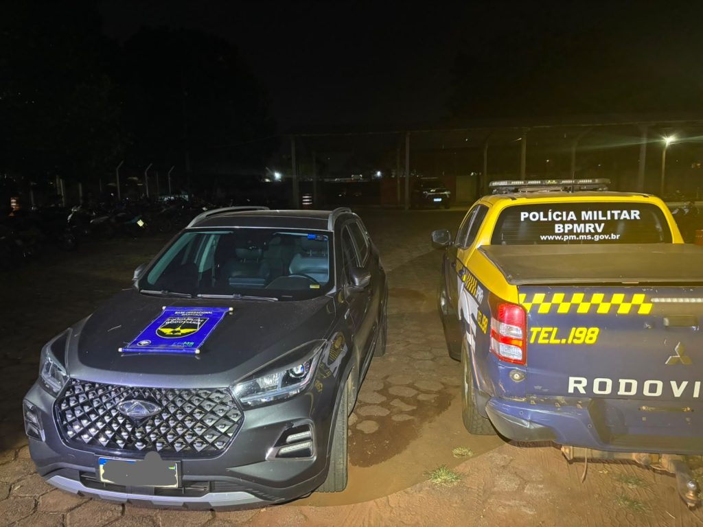 BPMRv RECUPERA VEÍCULO ROUBADO EM MENOS DE DOIS DIAS NA MS-162