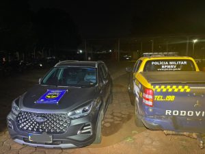 BPMRv RECUPERA VEÍCULO ROUBADO EM MENOS DE DOIS DIAS NA MS-162