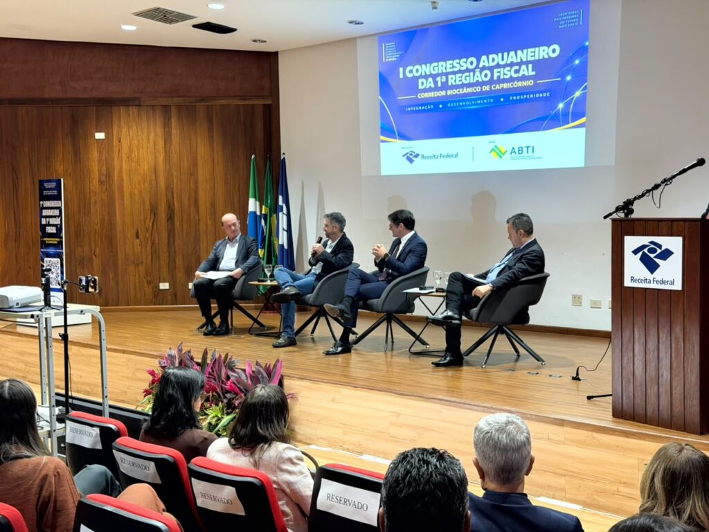 RECEITA FEDERAL PROMOVE I CONGRESSO ADUANEIRO COM FOCO NO CORREDOR BIOCEÂNICO DE CAPRICÓRNIO